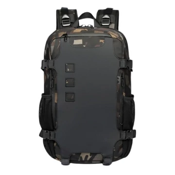 Ozuko 9388 Everyday vízálló hátizsák laptoptartóval camo