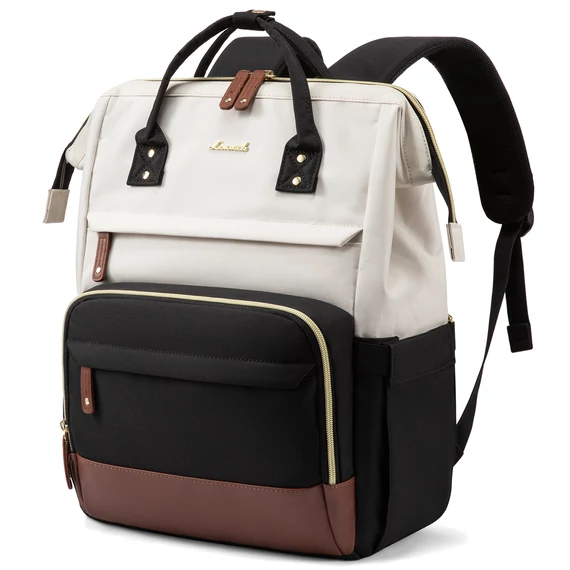 Lovevook Everyday női hátizsák fekete-fehér-barna