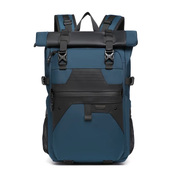 Ozuko 9761 Urban Roll-Top hátizsák kék