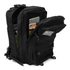 Kép 2/4 - Adventure hátizsák laptoptartóval fekete + ajándék patch
